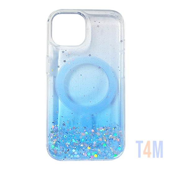 Funda Magnética para Apple iPhone 15 Azul